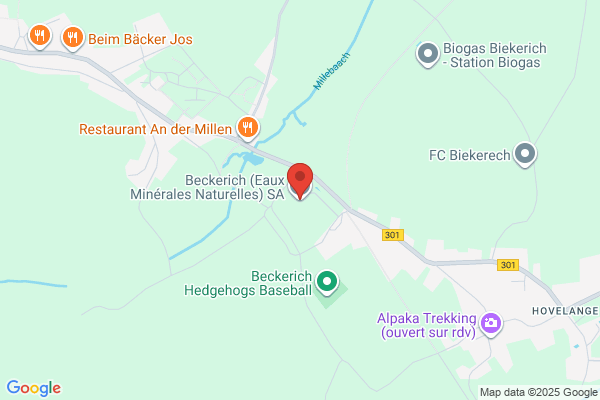 Beckerich (Eaux Minérales Naturelles) Sa