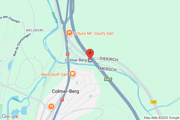 Gare De Colmar-Berg - C.F.L.