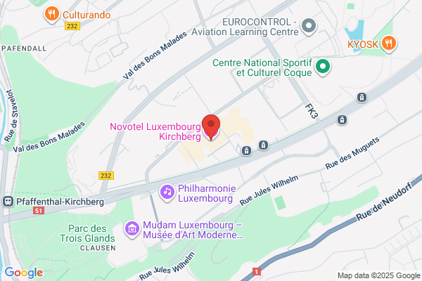 Hotel Novotel Luxembourg - Cote Jardin Restau ...