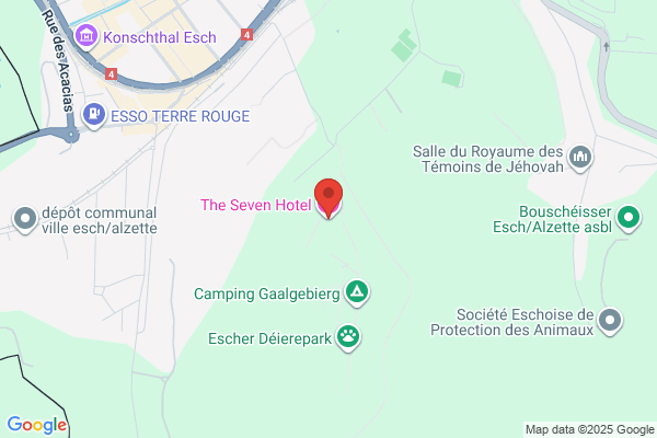 The Seven Hotel**** & Restaurant le Pavillon